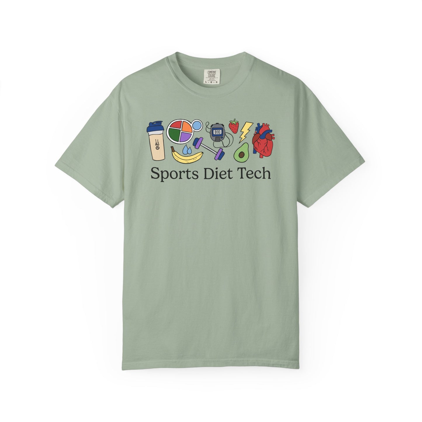Sports Diet Tech Doodles Tee