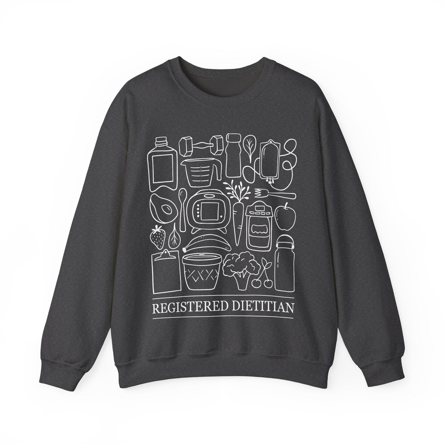 Registered Dietitian Icons Sweatshirt