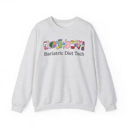 Bariatric Diet Tech Doodles Sweatshirt