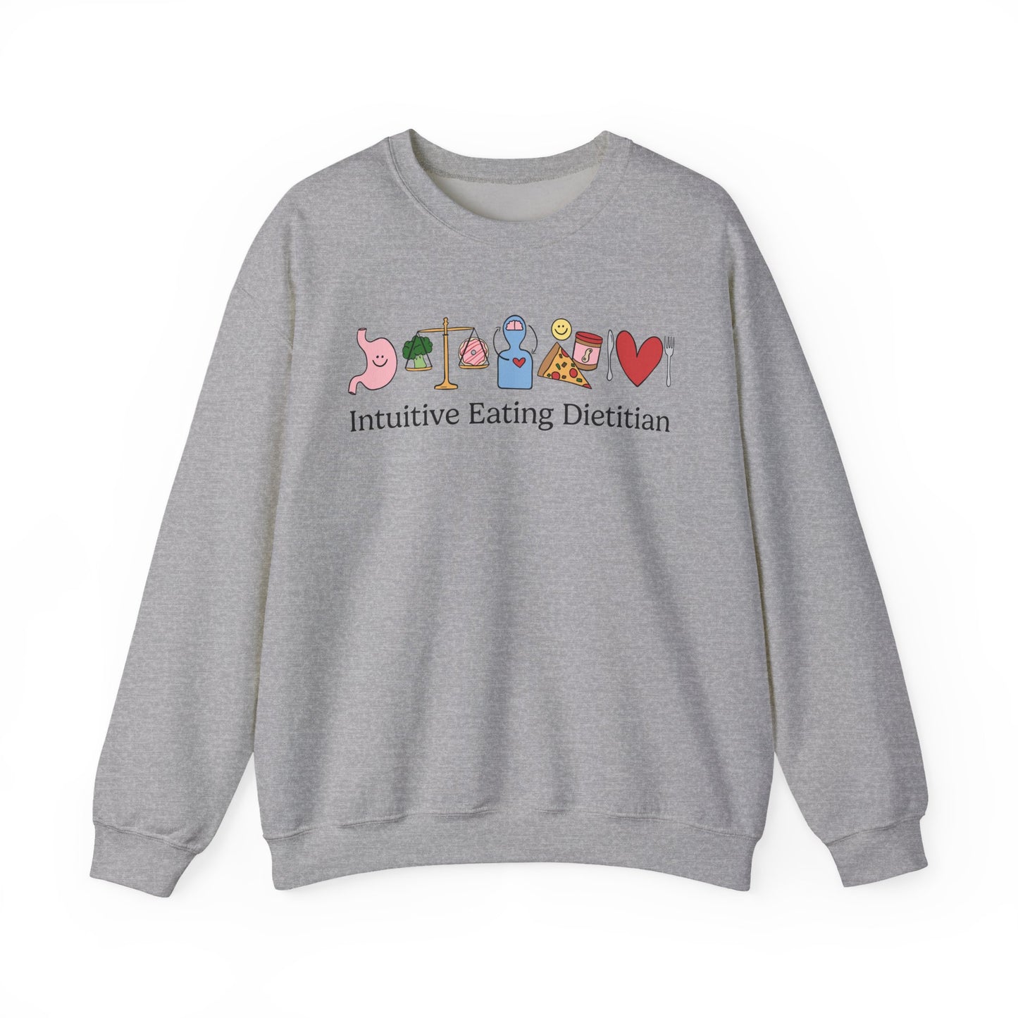 Intuitive Eating Dietitian Doodles Sweatshirt