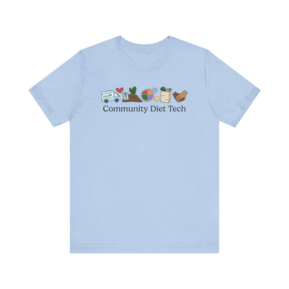 Community Diet Tech Doodles Tee
