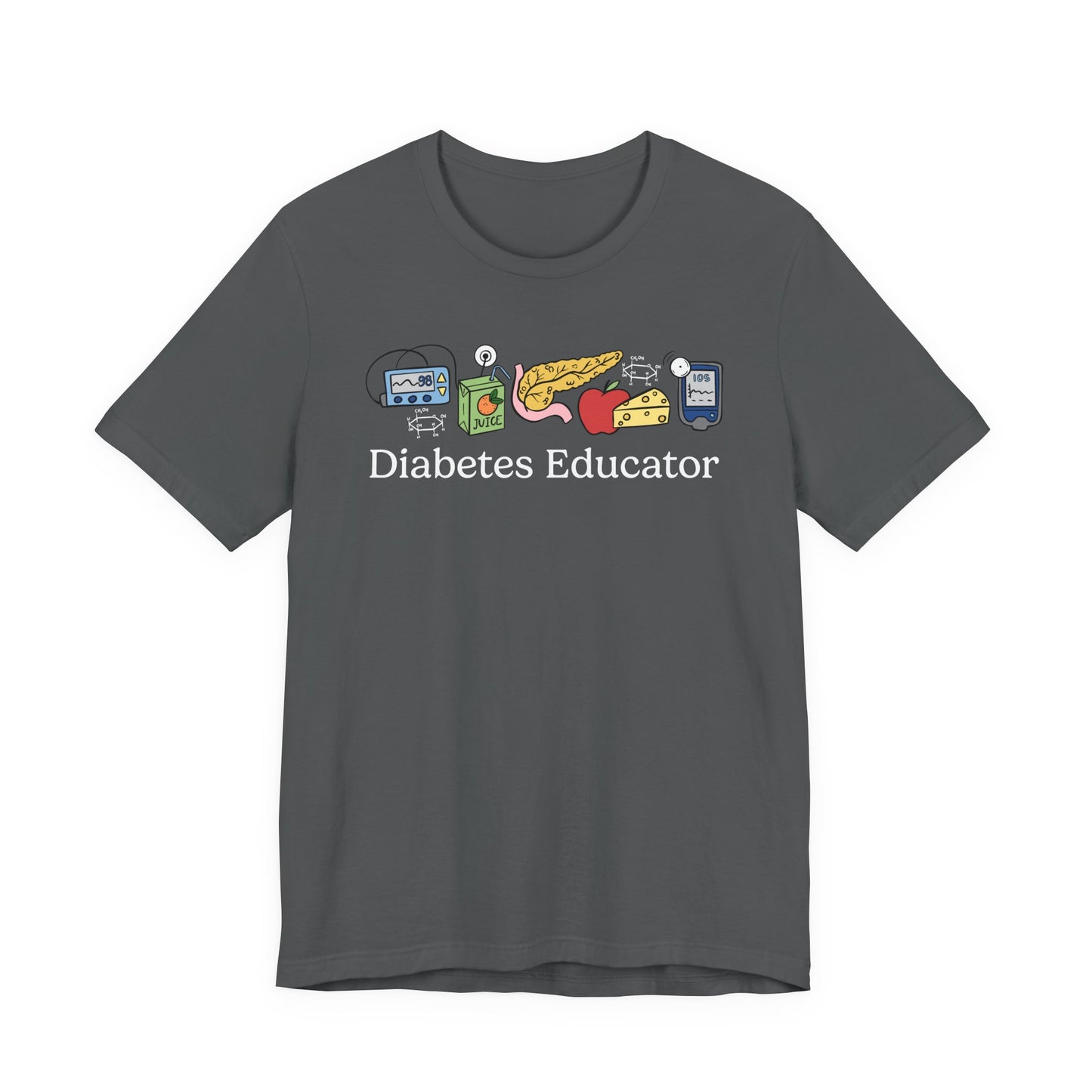 Diabetes Educator Doodles Tee