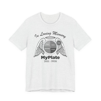 MyPlate In Loving Memory Tee