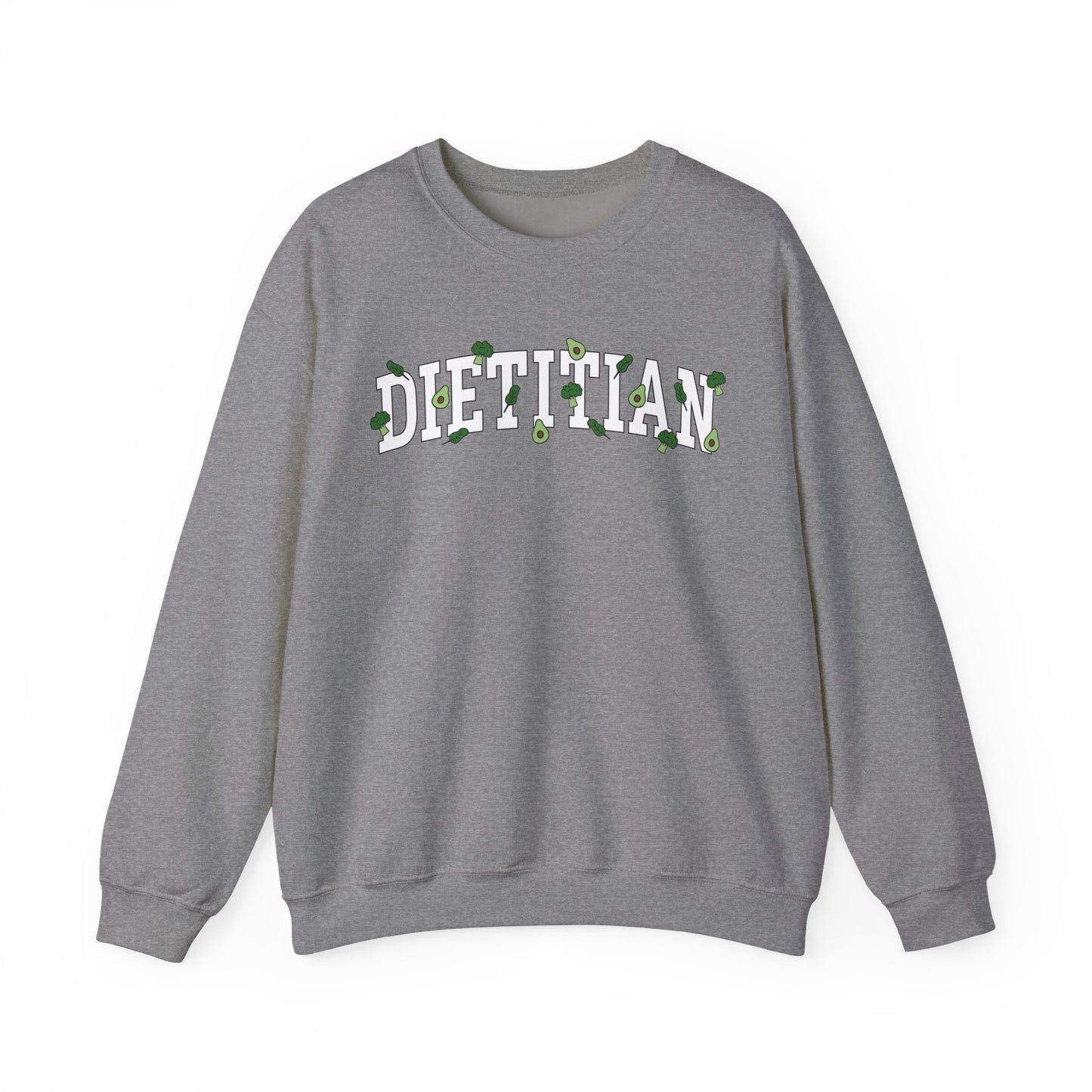 Arched Dietitian Veggies Sweatshirt