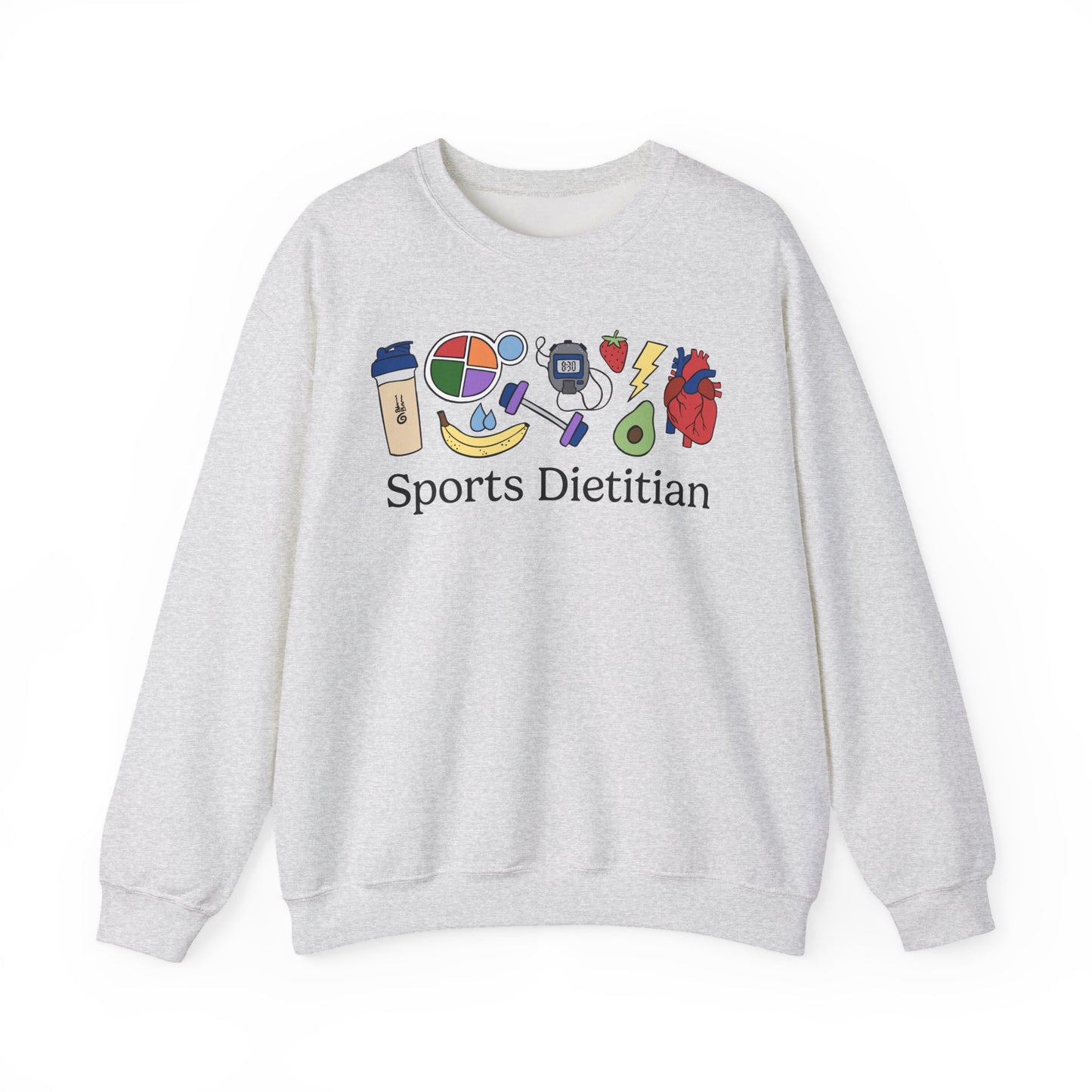 Sports Dietitian Doodles Sweatshirt