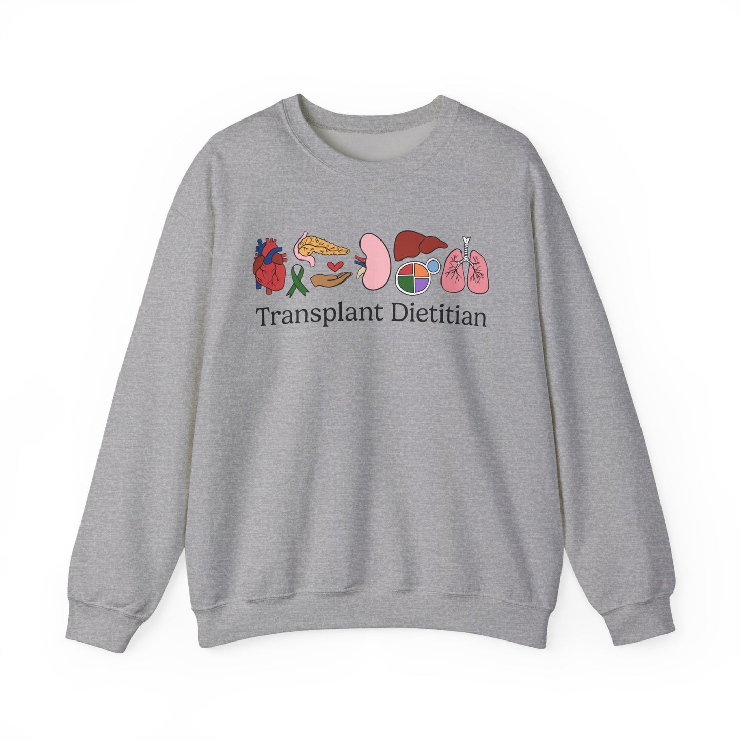 Transplant Dietitian Doodles Sweatshirt