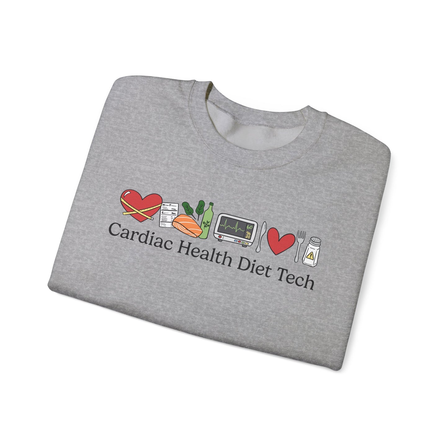 Cardiac Health Diet Tech Doodles Sweatshirt