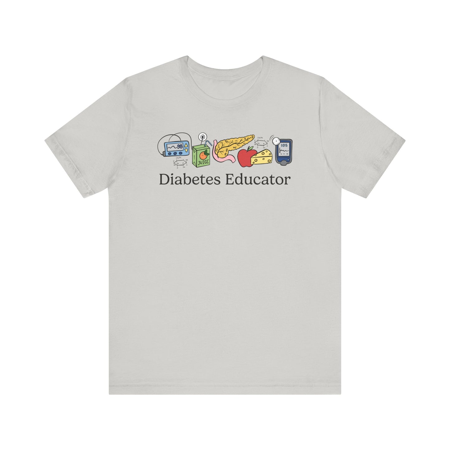 Diabetes Educator Doodles Tee
