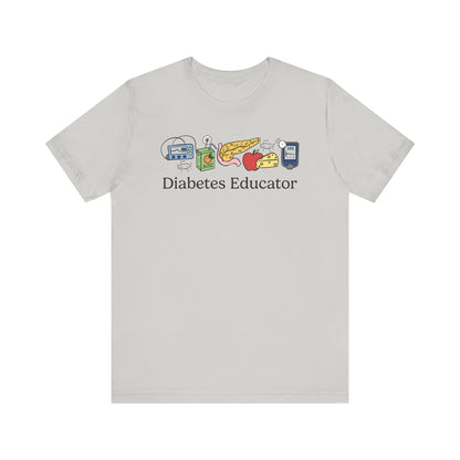 Diabetes Educator Doodles Tee