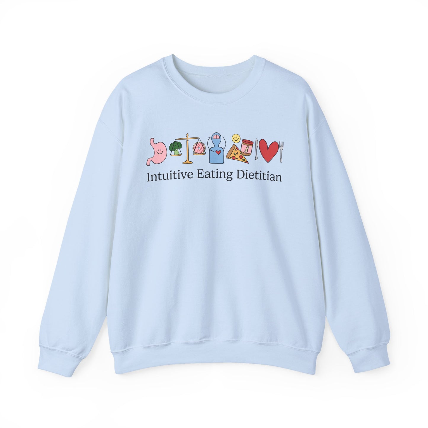 Intuitive Eating Dietitian Doodles Sweatshirt