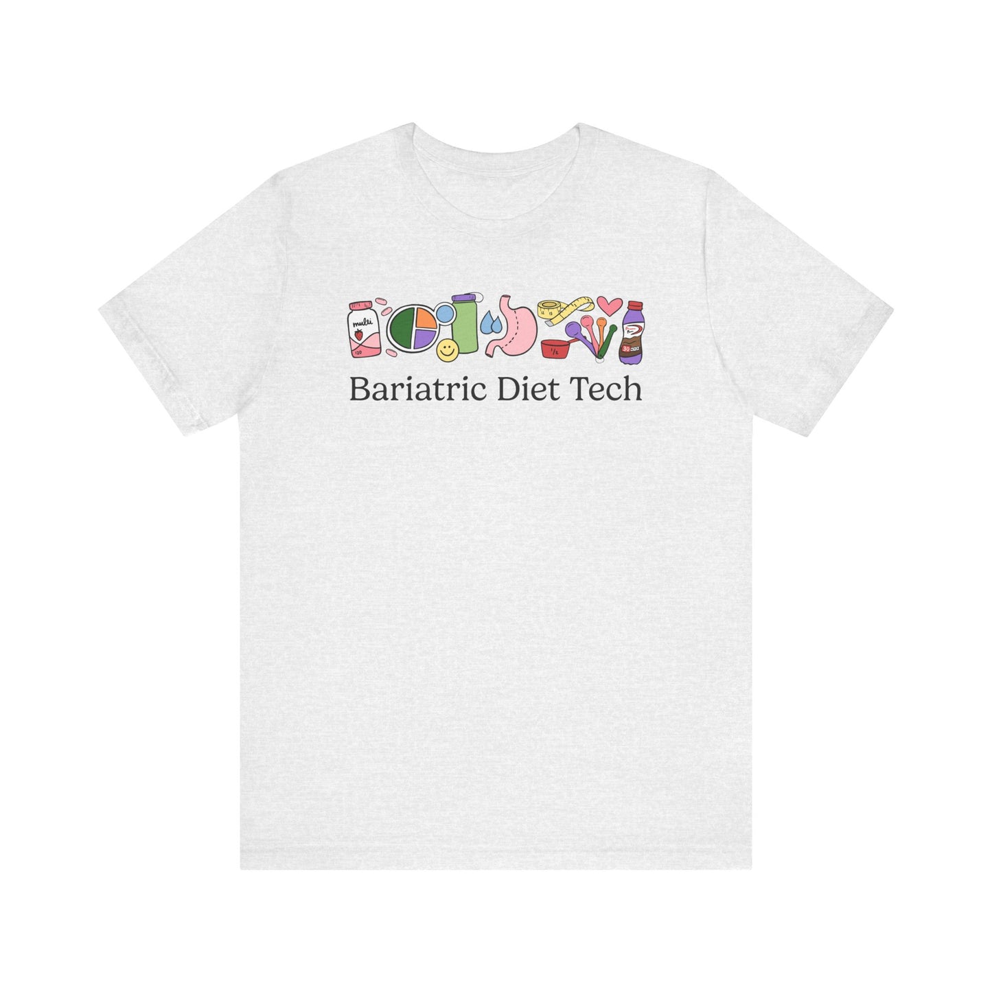 Bariatric Diet Tech Doodles Tee