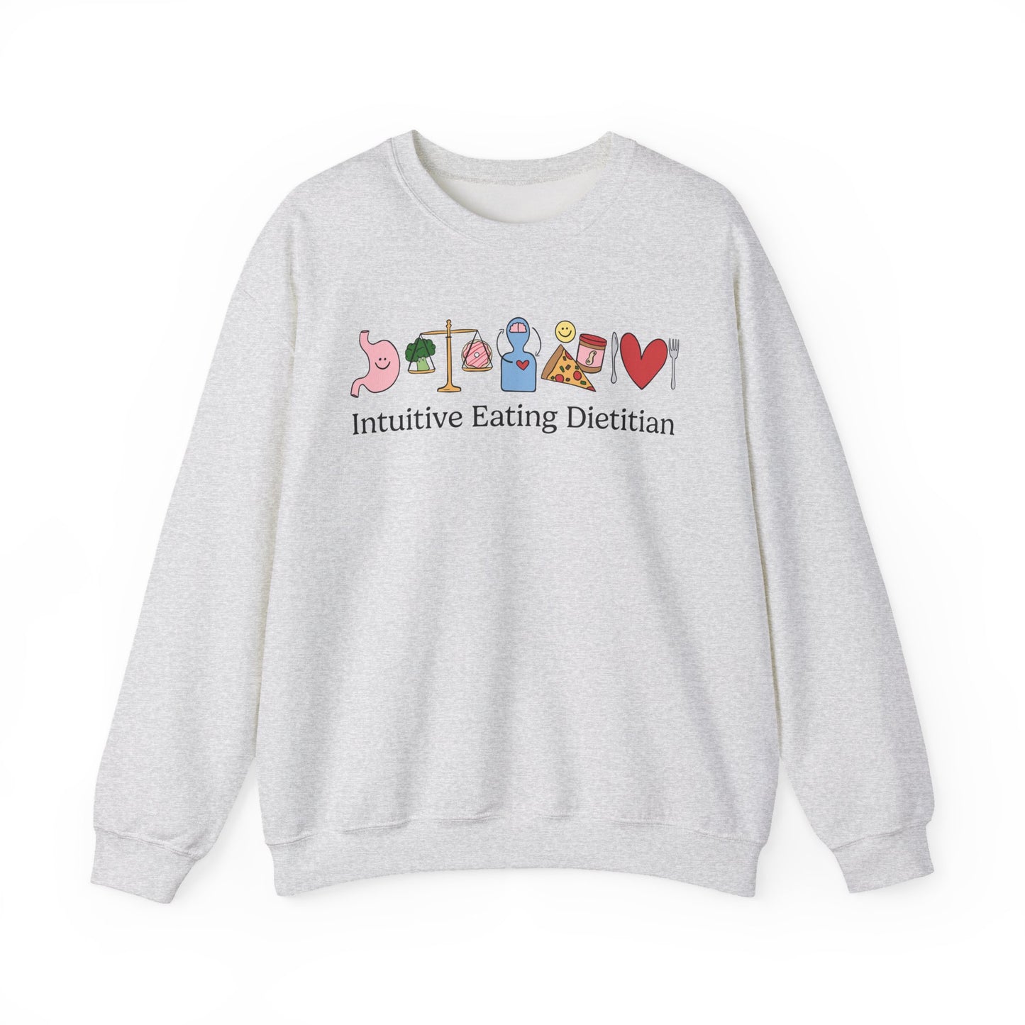 Intuitive Eating Dietitian Doodles Sweatshirt