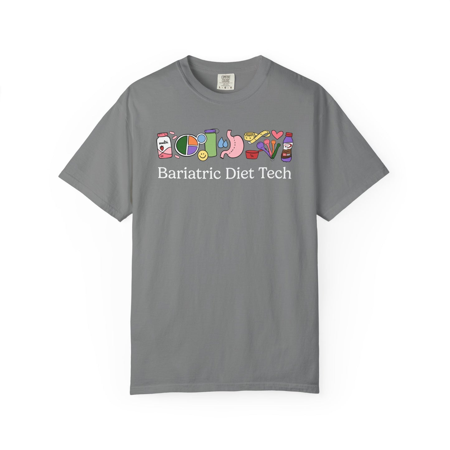 Bariatric Diet Tech Doodles Tee
