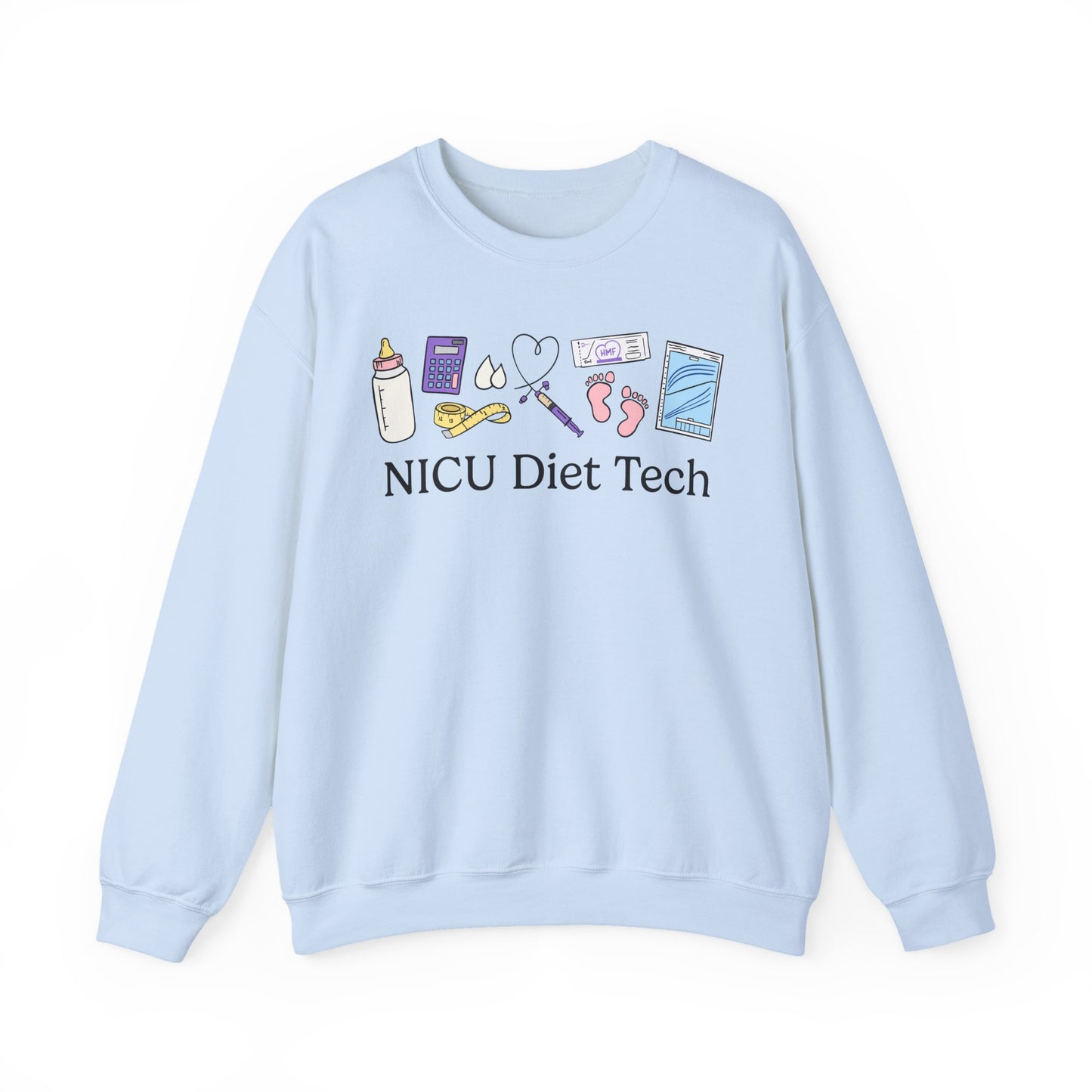 NICU Diet Tech Doodles Sweatshirt
