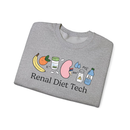 Renal Diet Tech Doodles Sweatshirt