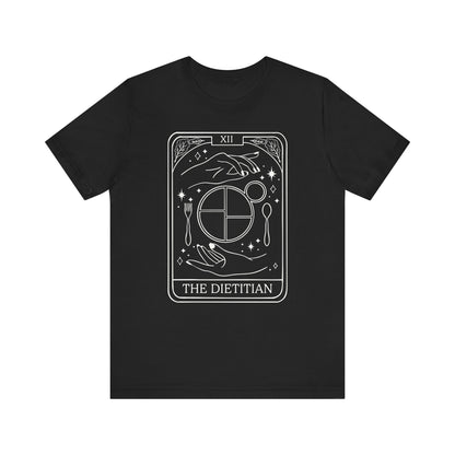 Dietitian Tarot Card Linework Tee