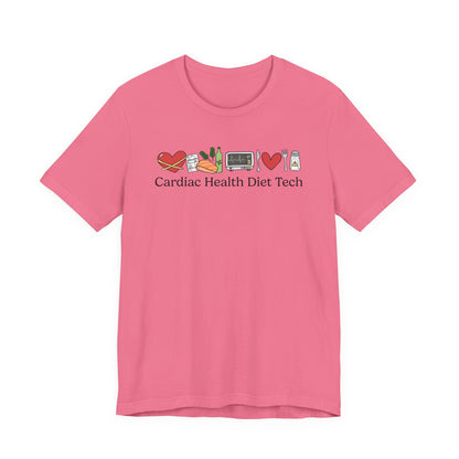 Cardiac Health Diet Tech Doodles Tee
