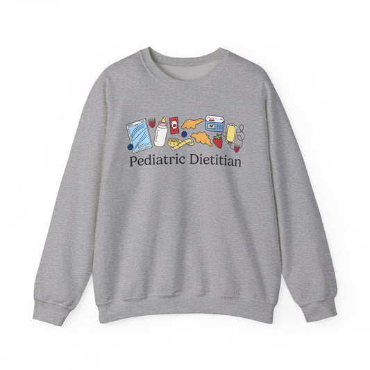 Pediatric Dietitian Doodles Sweatshirt