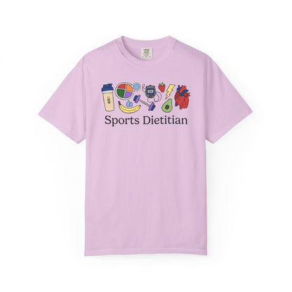 Sports Dietitian Doodles Tee