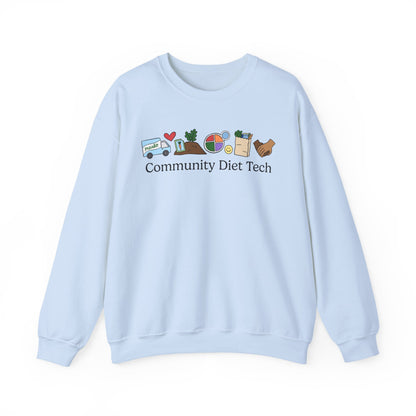 Community Diet Tech Doodles Sweatshirt