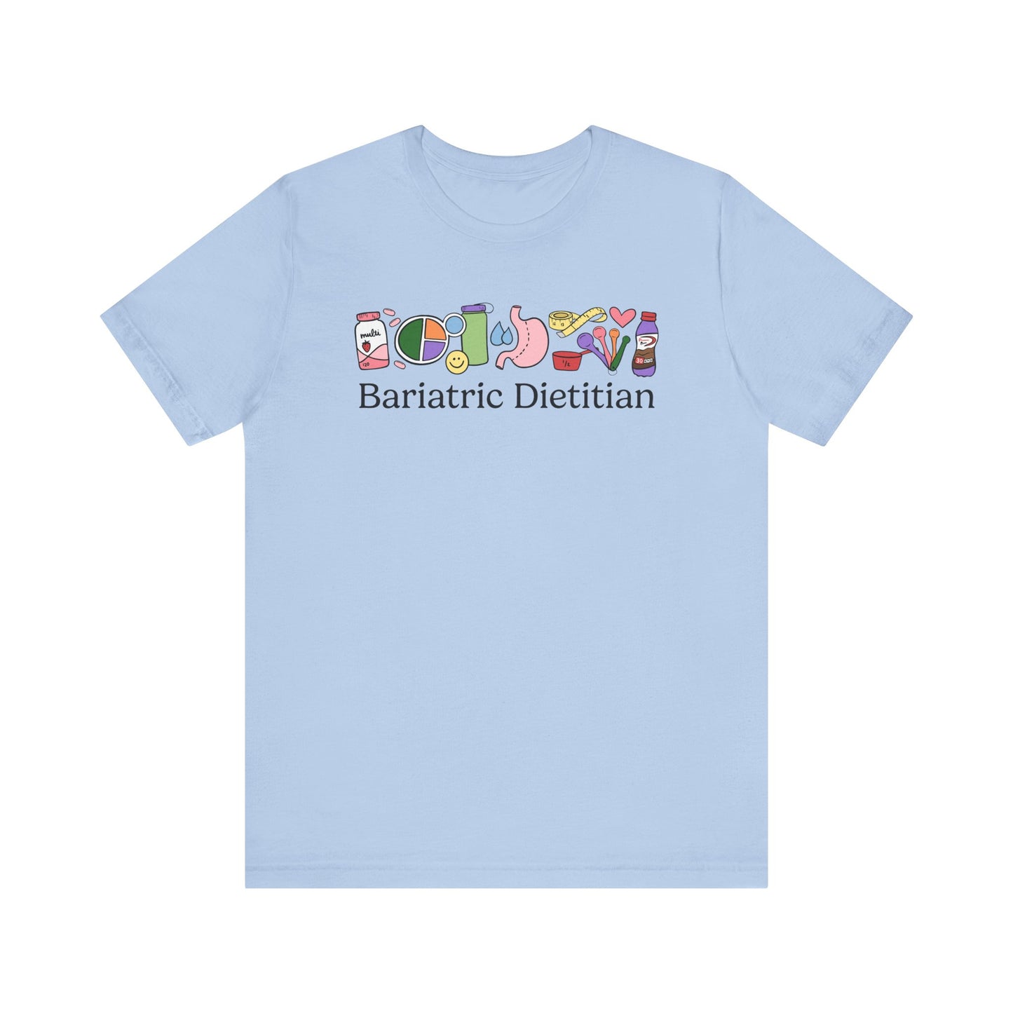 Bariatric Dietitian Doodles Tee