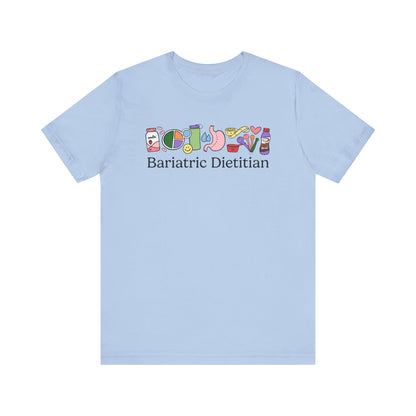 Bariatric Dietitian Doodles Tee