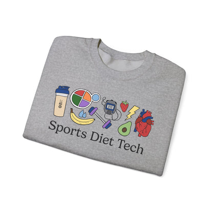 Sports Diet Tech Doodles Sweatshirt