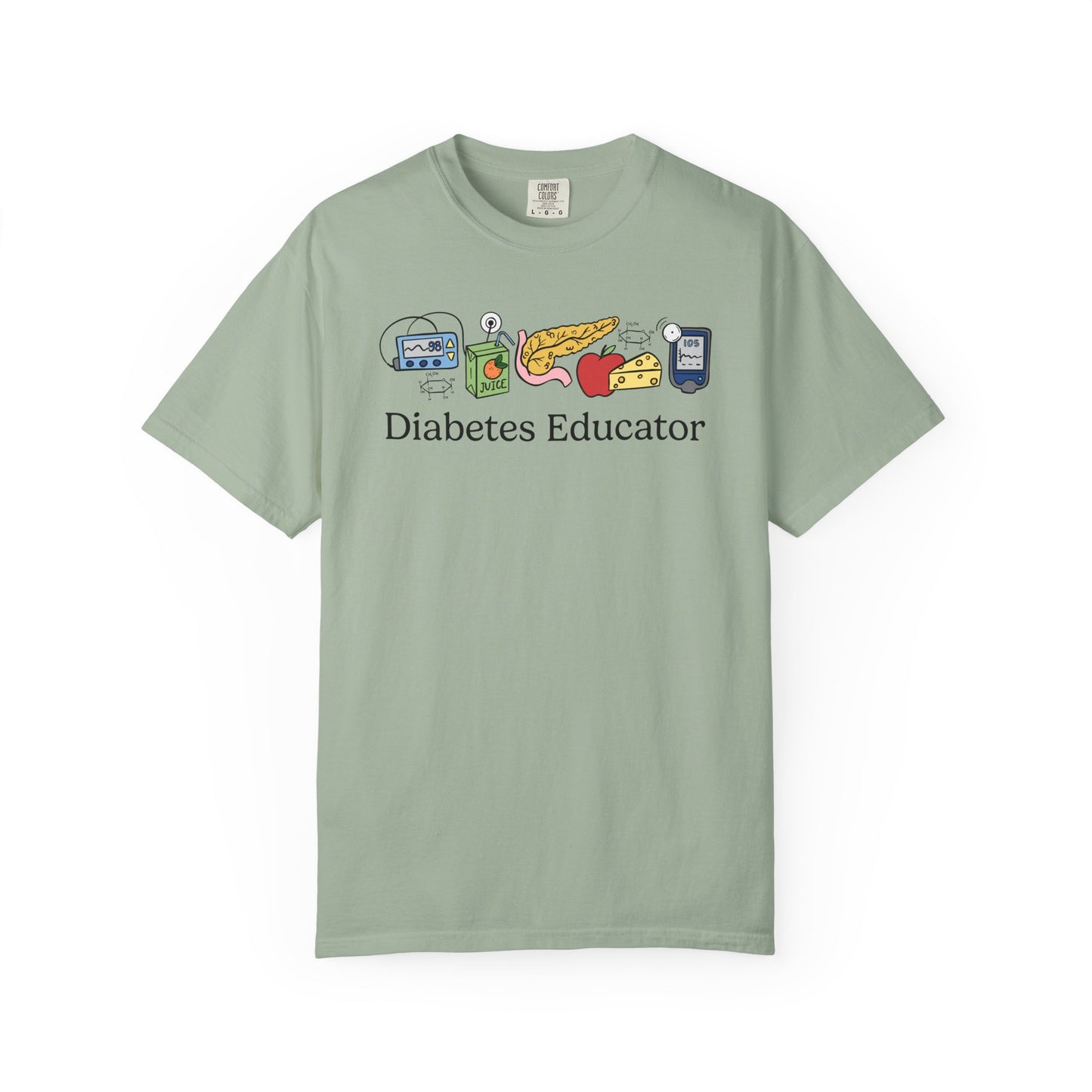 Diabetes Educator Doodles Tee