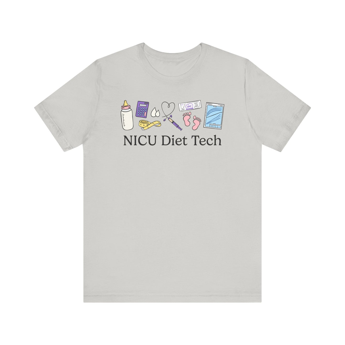 NICU Diet Tech Doodles Tee
