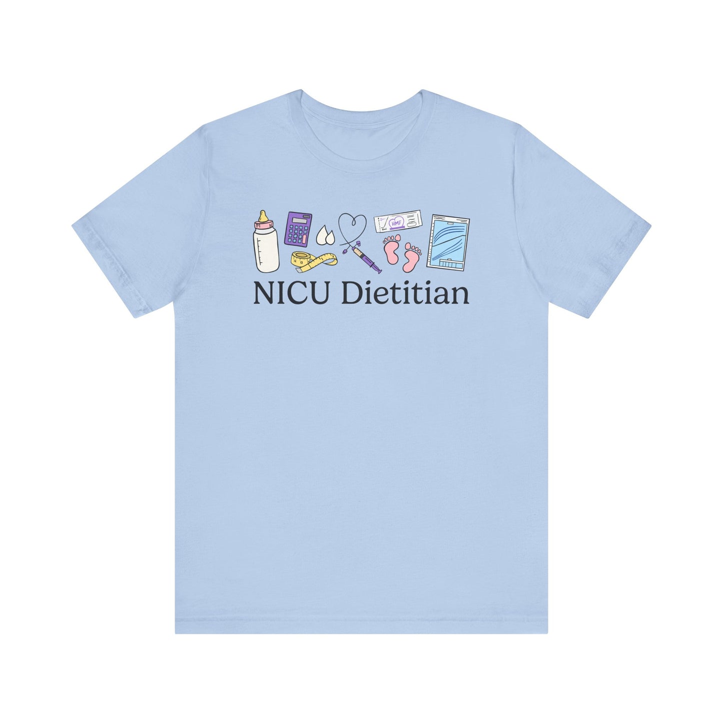 NICU Dietitian Doodles Tee