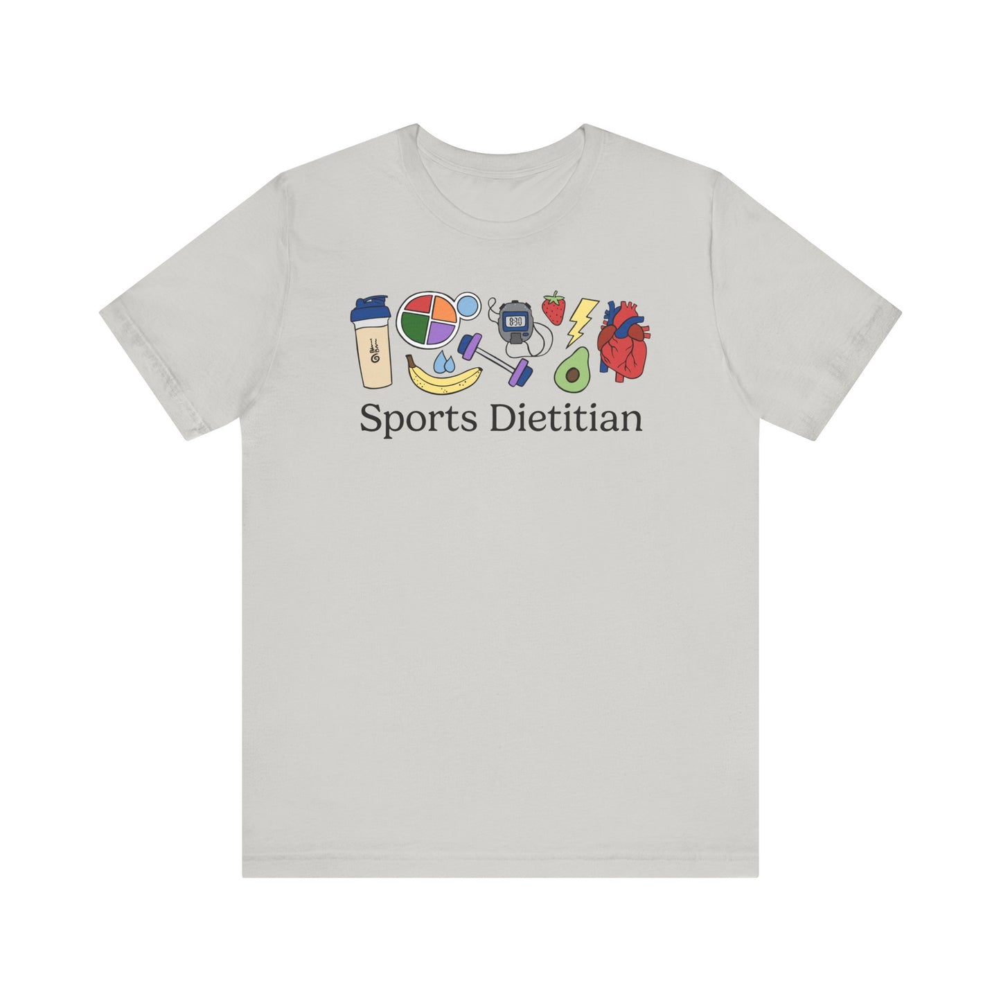 Sports Dietitian Doodles Tee