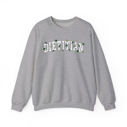 Arched Dietitian Veggies Sweatshirt