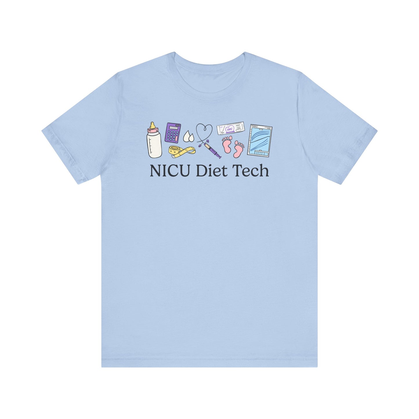 NICU Diet Tech Doodles Tee