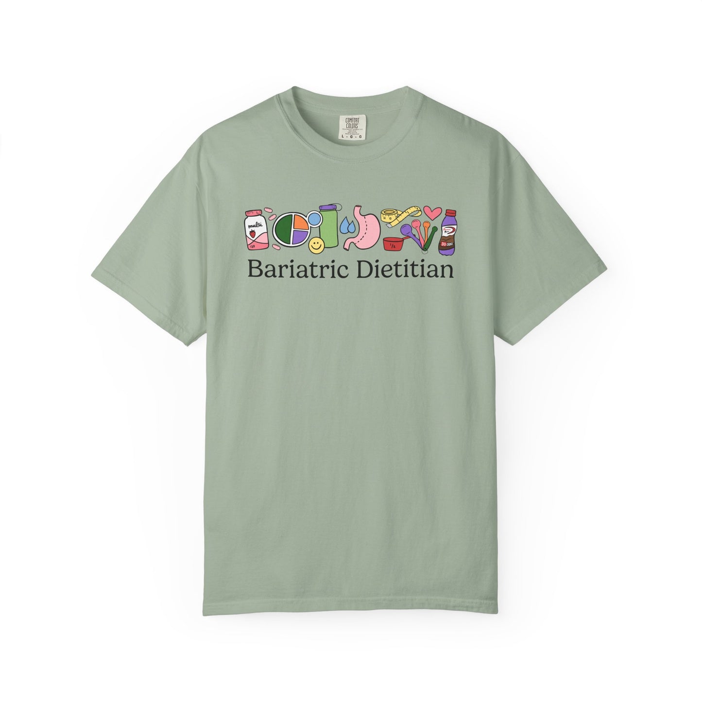 Bariatric Dietitian Doodles Tee