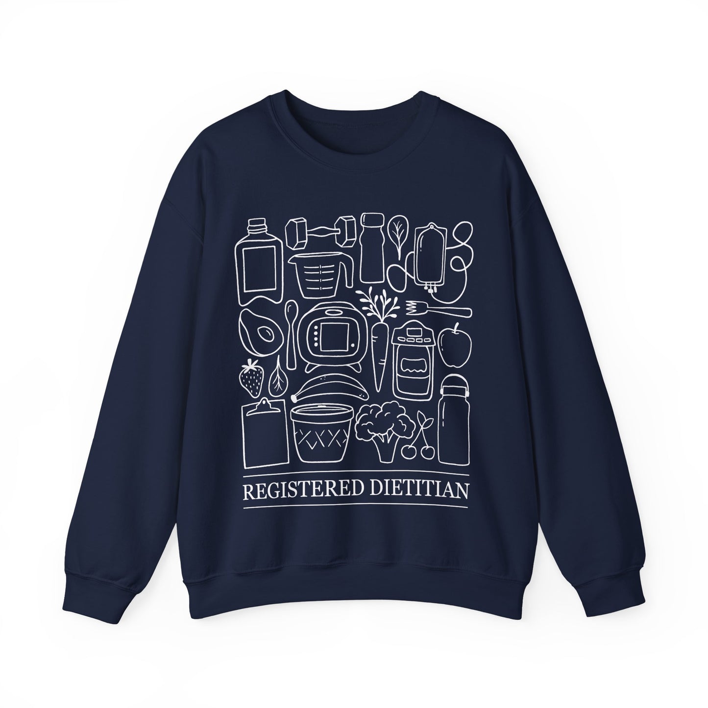 Registered Dietitian Icons Sweatshirt