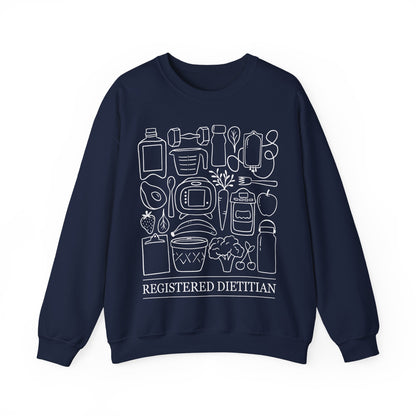 Registered Dietitian Icons Sweatshirt