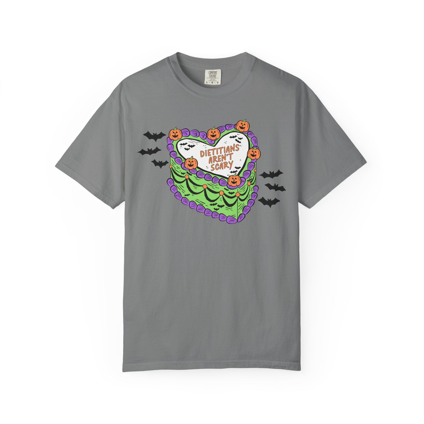 Dietitians Aren't Scary Halloween Cake Tee