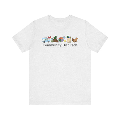 Community Diet Tech Doodles Tee