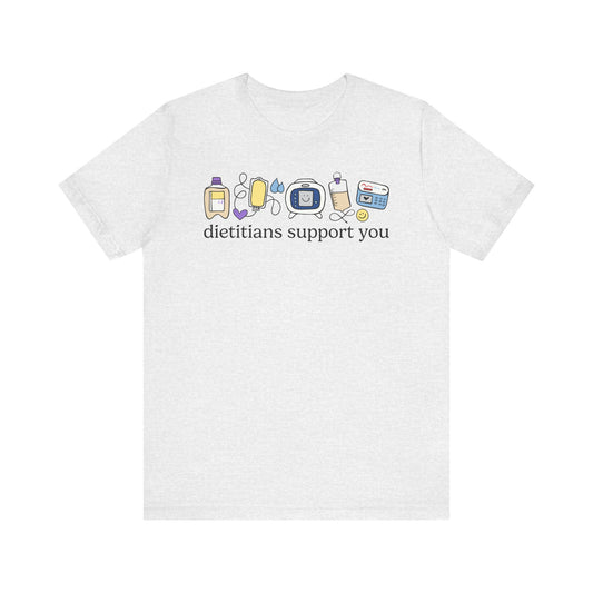 Dietitians Support You Doodles Tee