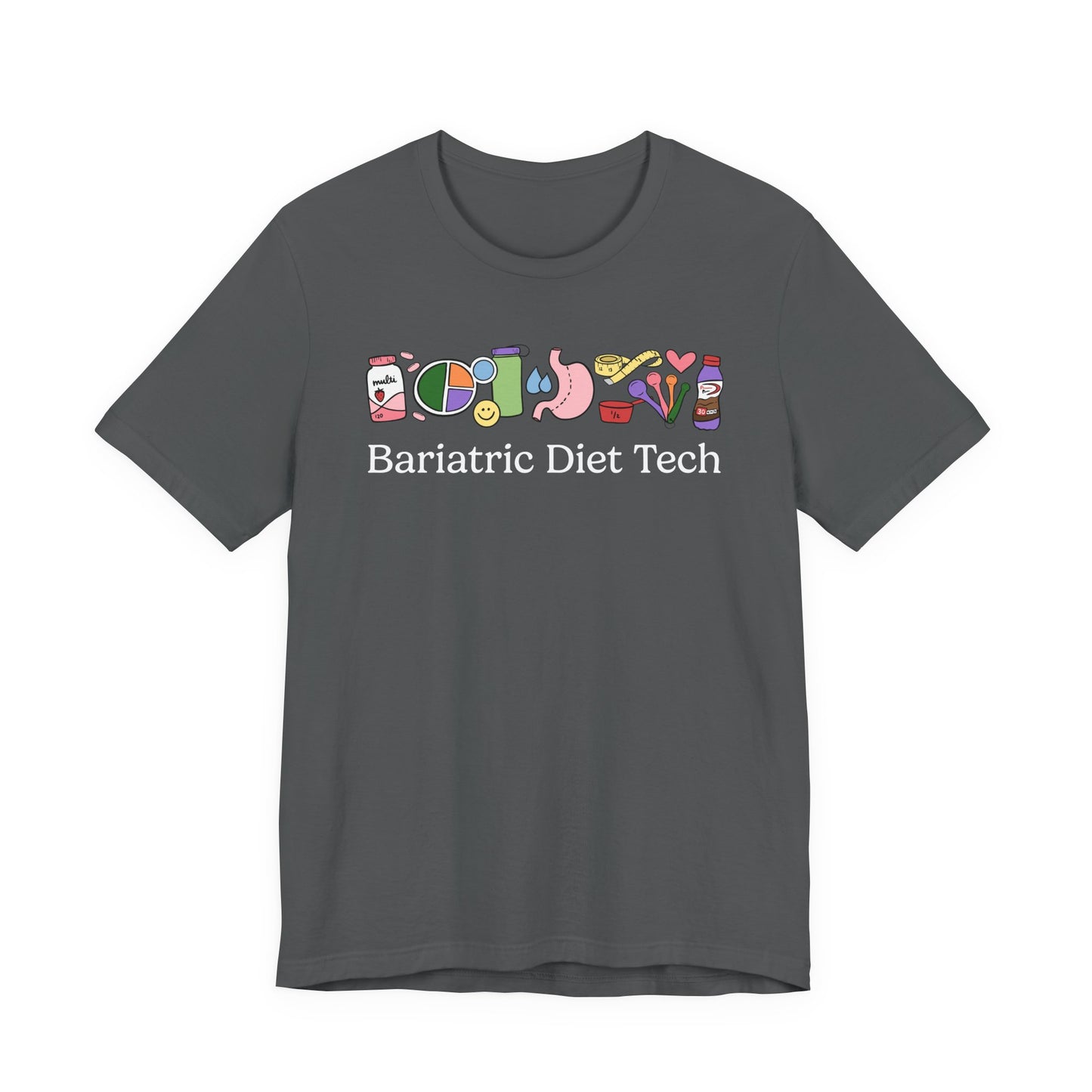 Bariatric Diet Tech Doodles Tee