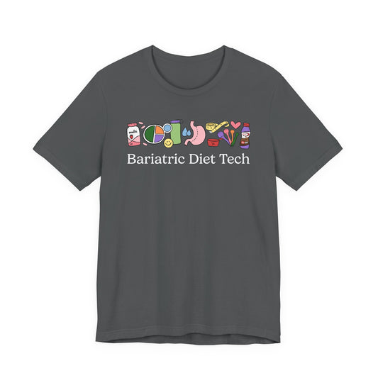 Bariatric Diet Tech Doodles Tee