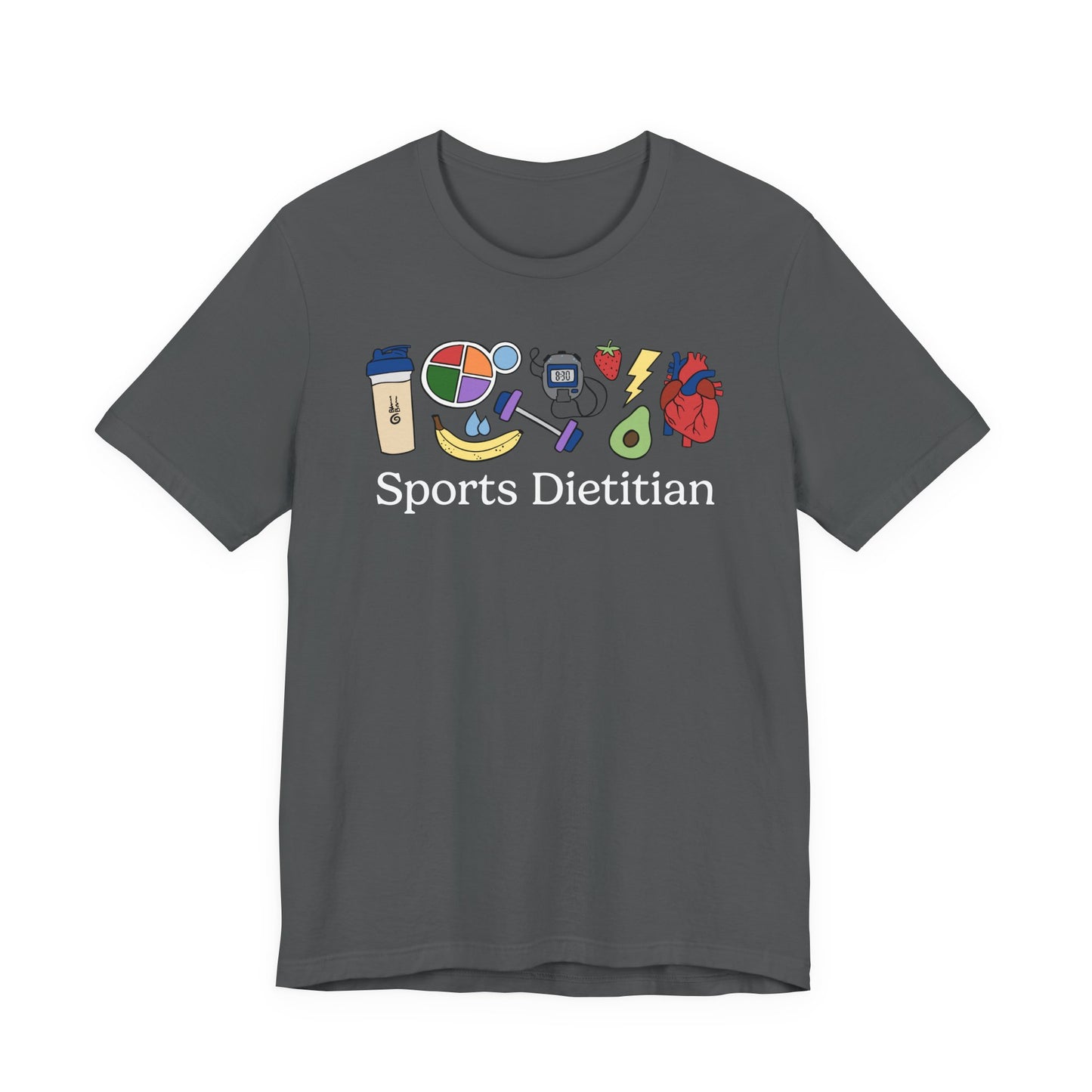 Sports Dietitian Doodles Tee