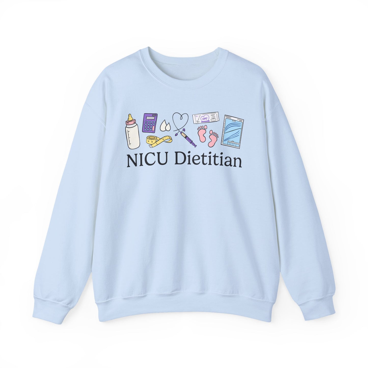 NICU Dietitian Doodles Sweatshirt