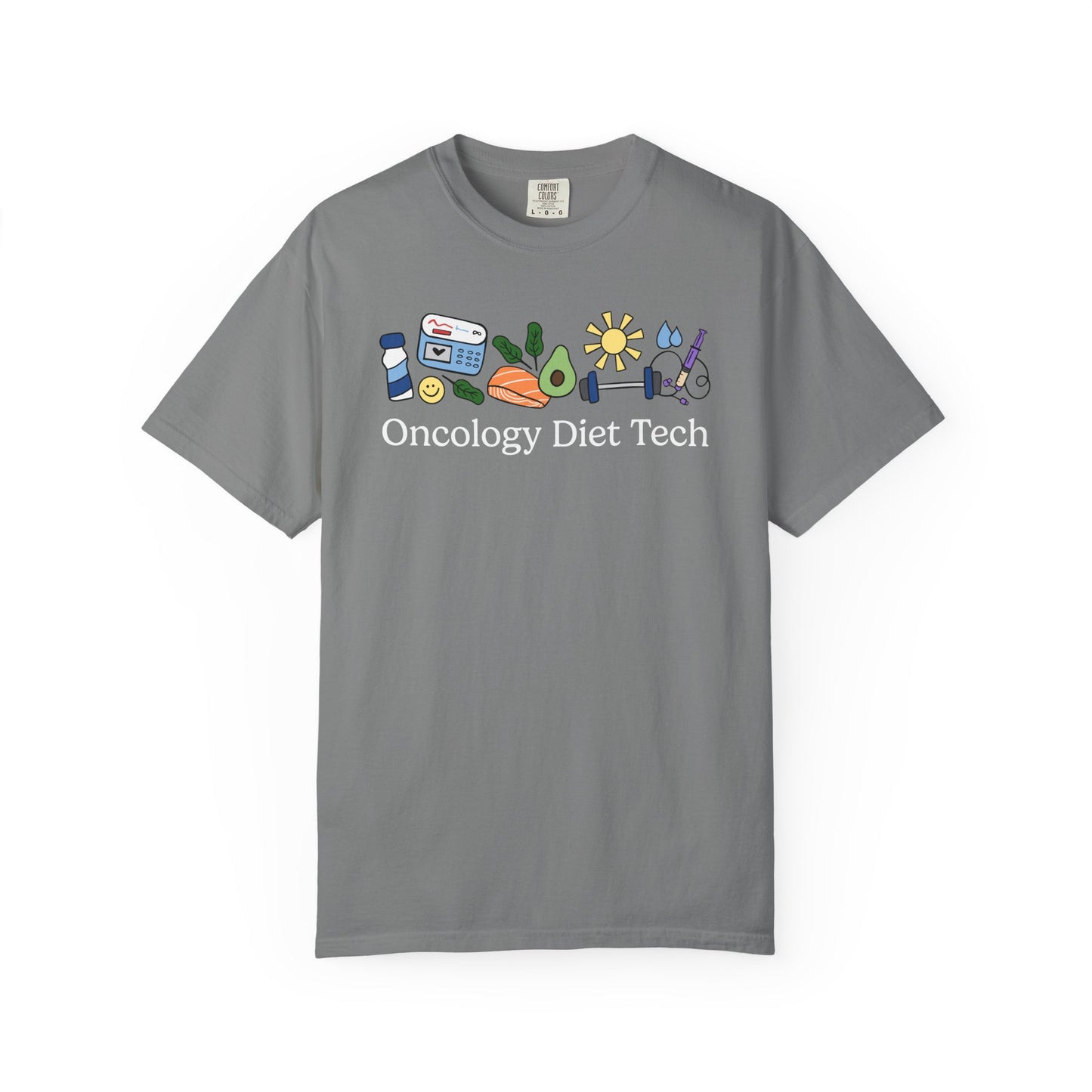 Oncology Diet Tech Doodles Tee