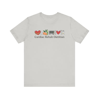 Cardiac Rehab Dietitian Doodles Tee