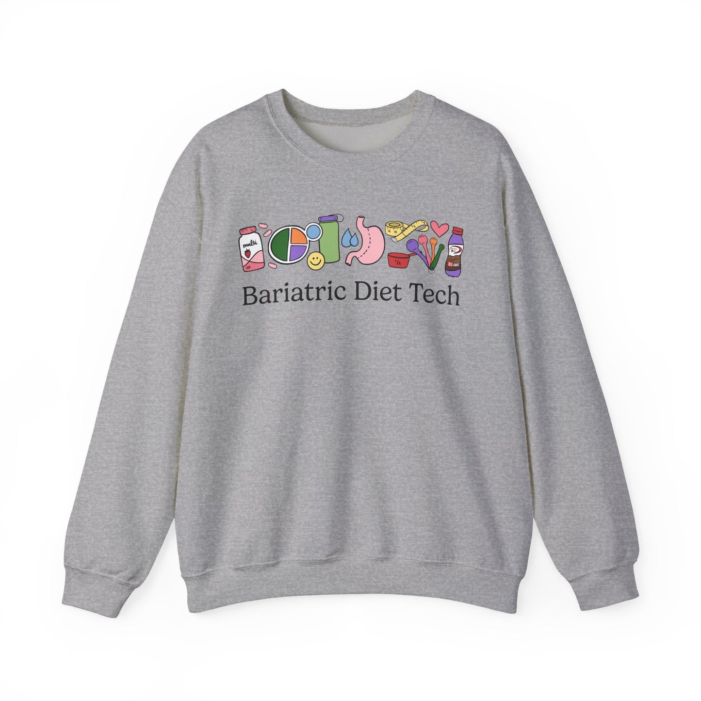 Bariatric Diet Tech Doodles Sweatshirt