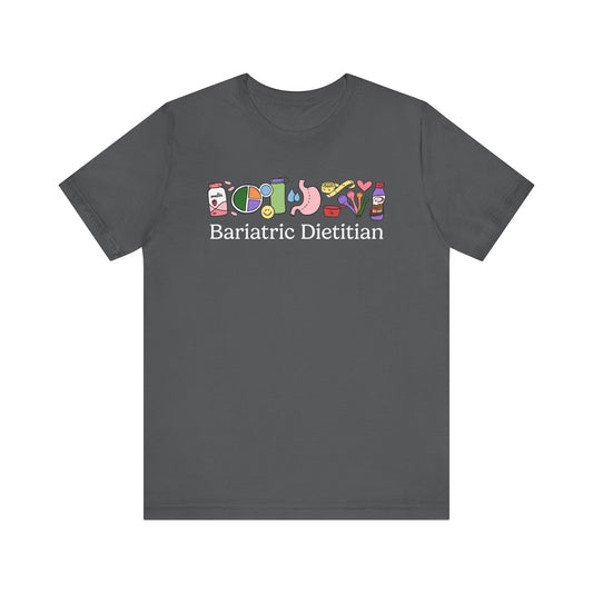 Bariatric Dietitian Doodles Tee
