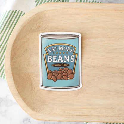 Eat More Beans Sticker