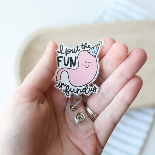 Put the Fun in Fundus Badge Reel [Imperfect]
