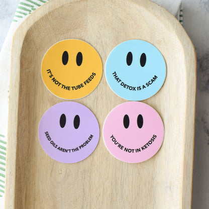 That Detox is a Scam Sassy Smiley Sticker